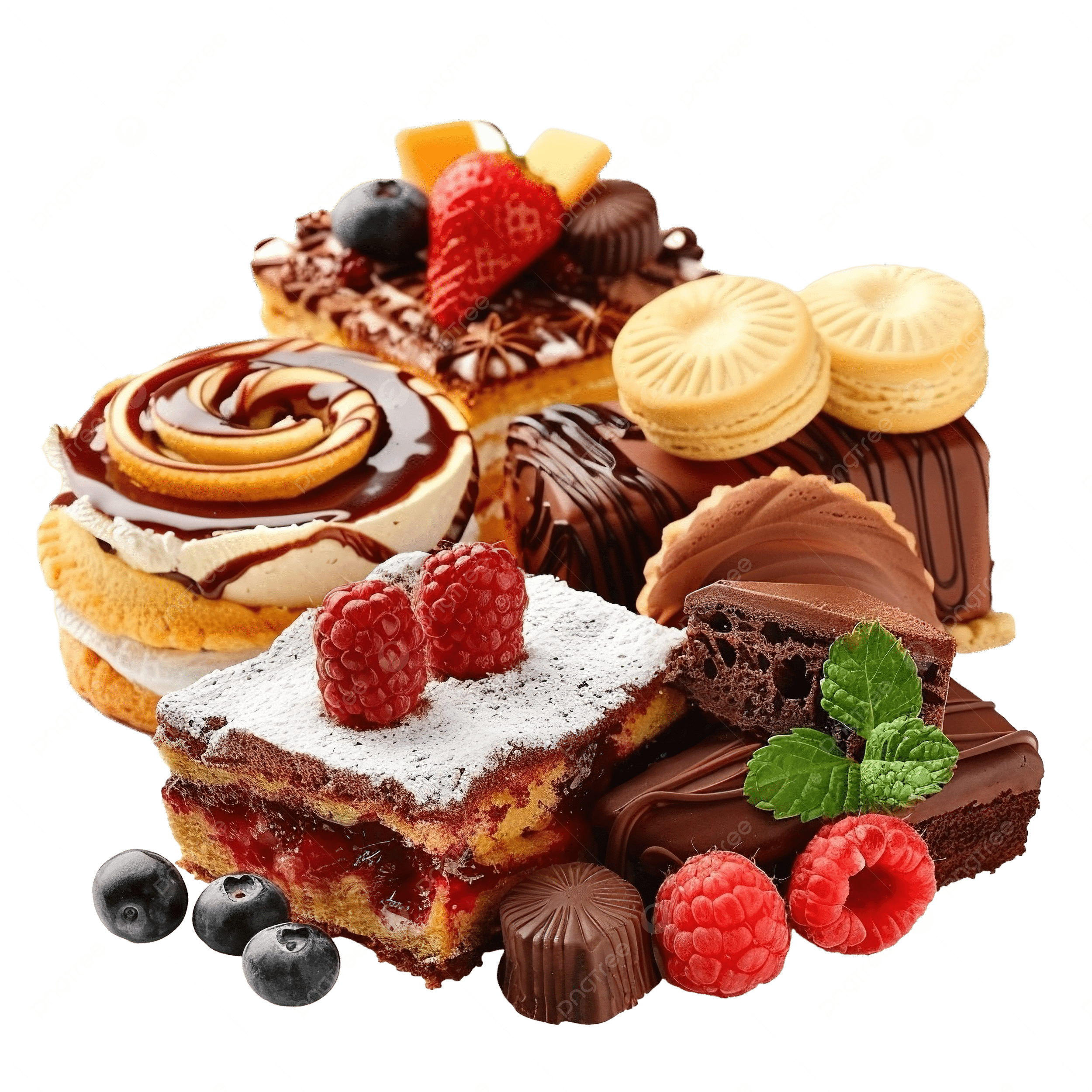 Home pngtree bakery shop desserts sweet cakes and cookies png image 15121469